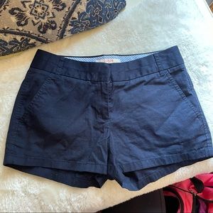 J. Crew Chino Shorts (Navy)